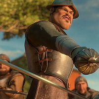 Команданте озвучивал фильм Приключения Кота в сапогах