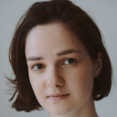 На фото диктор Ася Гордиевская