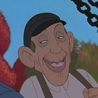 Эрл Статц озвучивал фильм Стальной гигант