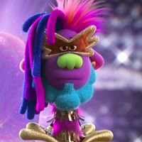 Король Куинси озвучивал фильм Тролли. Мировой тур