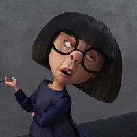 Эдна Мод озвучивал фильм Суперсемейка 2