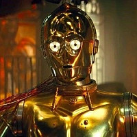 C-3PO озвучивал фильм Звёздные войны: Эпизод 4 — Новая надежда