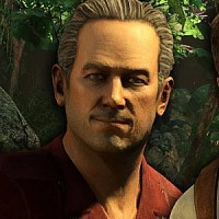 Виктор "Салли" Салливан озвучивал игру Uncharted: Drake's Fortune