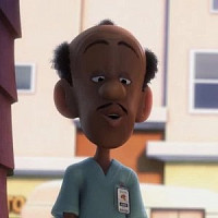 Джордж озвучивал фильм Вверх