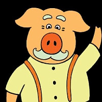 Дедушка Харитон озвучивал фильм Оранжевая корова