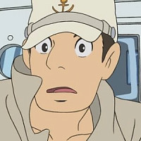 Коити озвучивал фильм Рыбка Поньо на утёсе