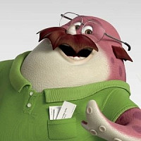 Дон Карлтон озвучивал фильм Университет монстров