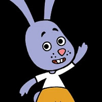 Зайчик Макар озвучивал фильм Оранжевая корова