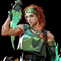 Эмили "Skye" озвучивал игру Valorant