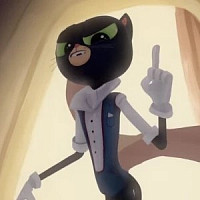 Кот-учёный озвучивал фильм Сказочный патруль