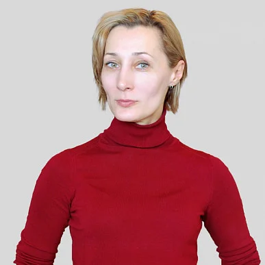 На фото диктор Инга Сметанина