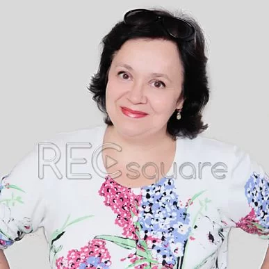 На фото диктор Ирина Башкирева 