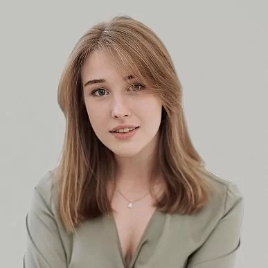 На фото диктор Анастасия Филимонова