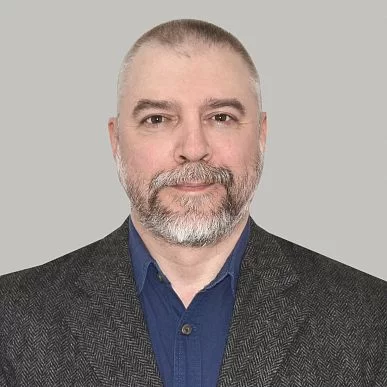 На фото диктор Ярослав Хорошков